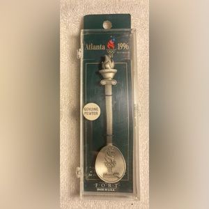 Vintage Atlanta 1996 Olympic Games Pewter Spoon